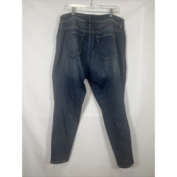 Jessica Simpson Jeans Kiss Me Skinny Women's 20W Blue Denim Classic - Picture 3 of 6